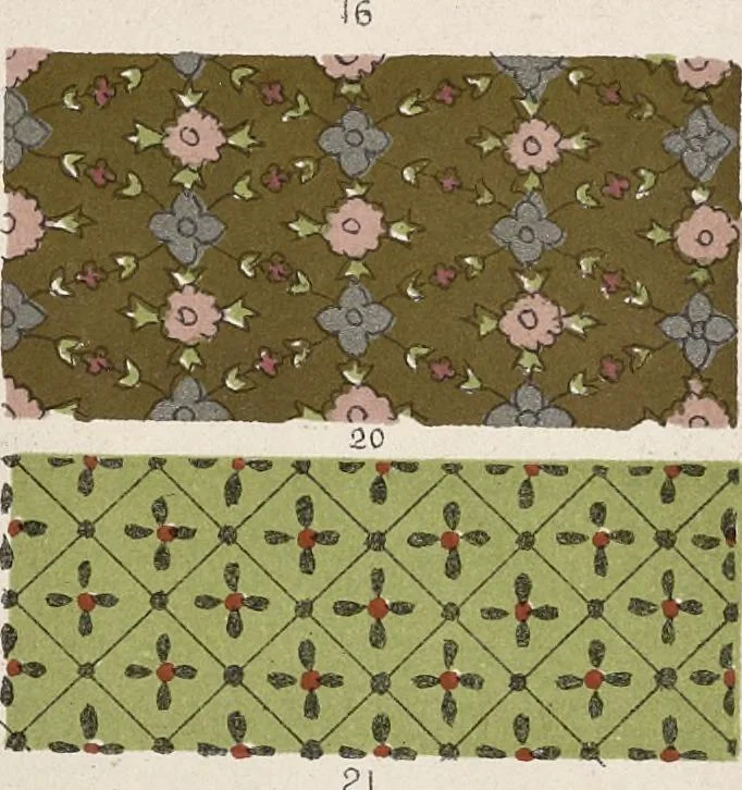 An illustration from The grammar of ornament, 1868, leaf 208