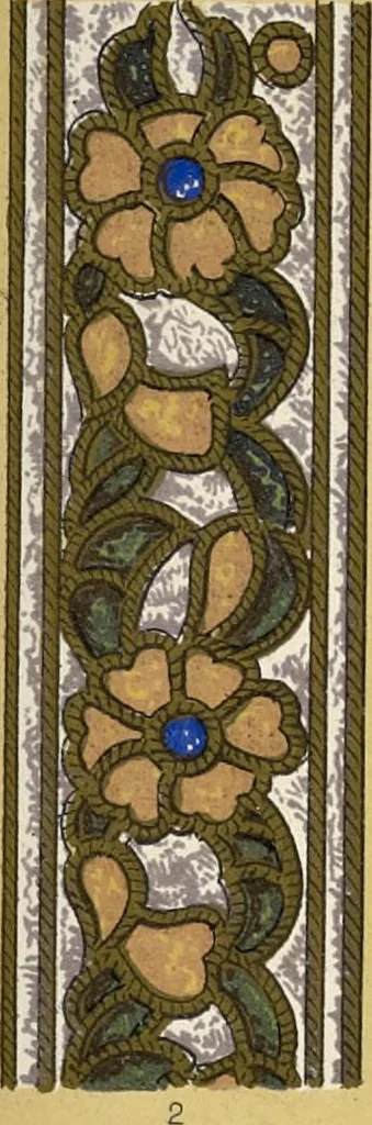 An illustration from The grammar of ornament, 1868, leaf 216