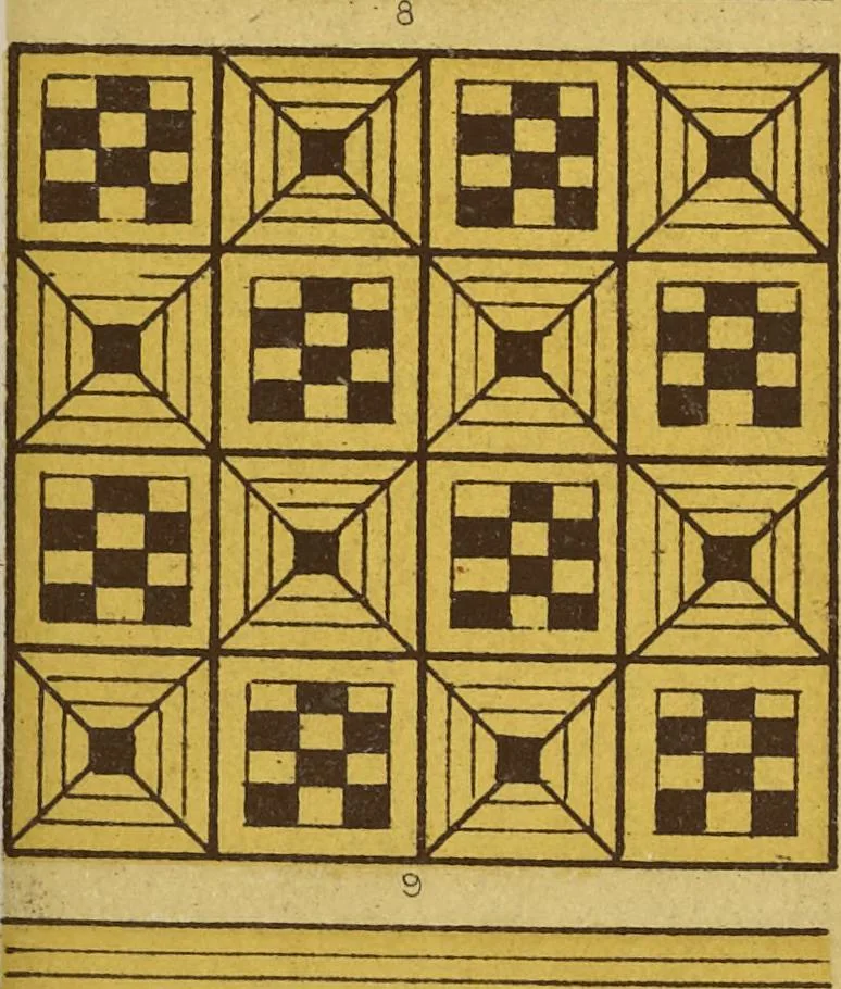 An illustration from The grammar of ornament, 1868, leaf 216
