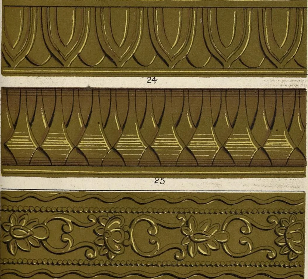 An illustration from The grammar of ornament, 1868, leaf 218