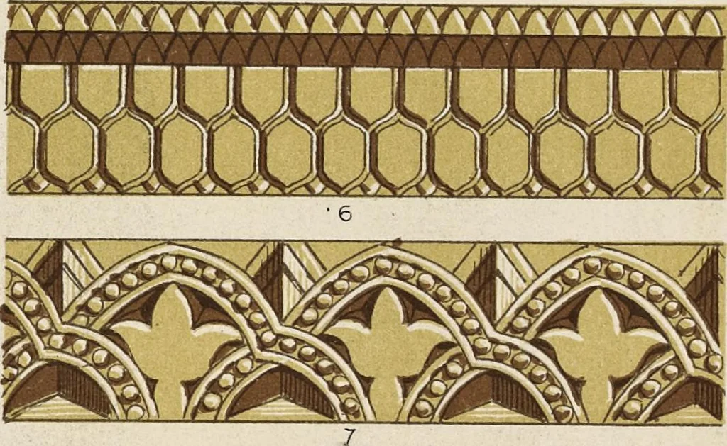 An illustration from The grammar of ornament, 1868, leaf 218