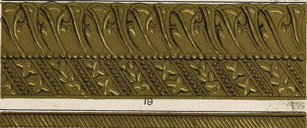 An illustration from The grammar of ornament, 1868, leaf 218