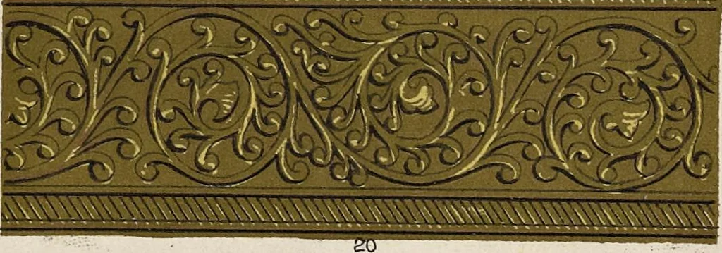 An illustration from The grammar of ornament, 1868, leaf 218