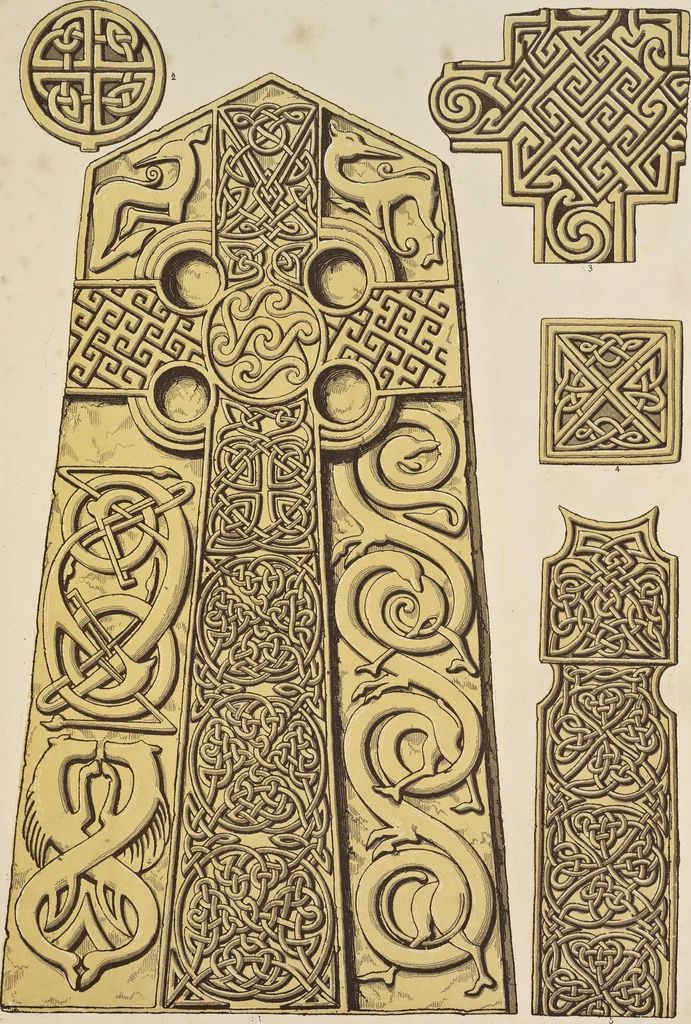 An illustration from The grammar of ornament, 1868, leaf 236