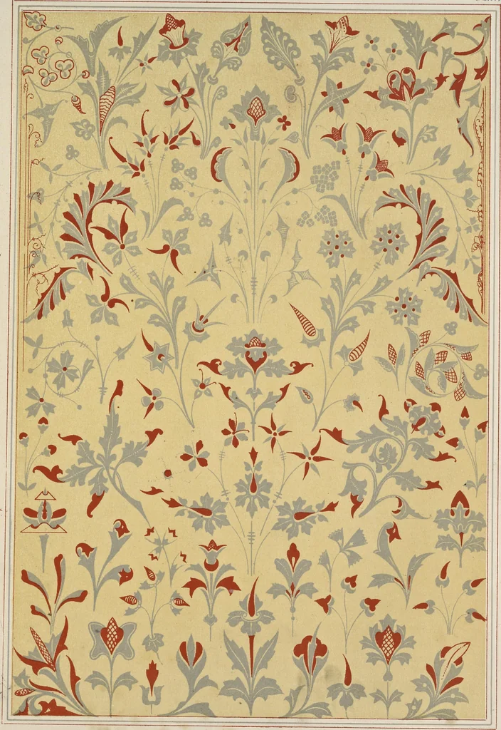 An illustration from The grammar of ornament, 1868, leaf 252
