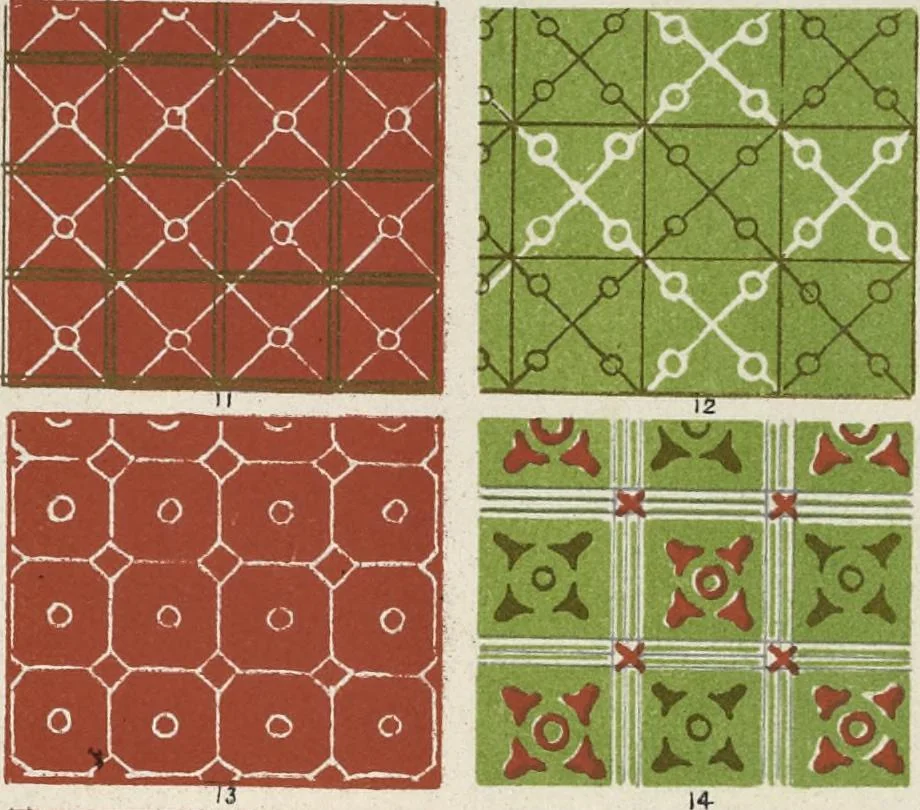 An illustration from The grammar of ornament, 1868, leaf 258