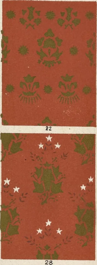 An illustration from The grammar of ornament, 1868, leaf 258