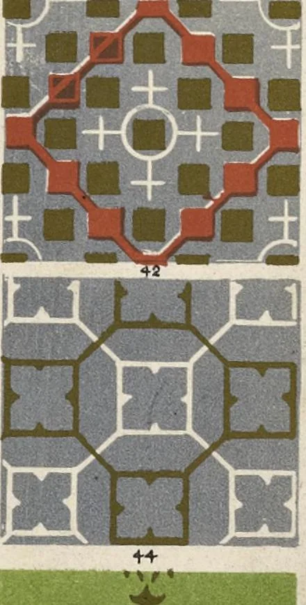 An illustration from The grammar of ornament, 1868, leaf 258
