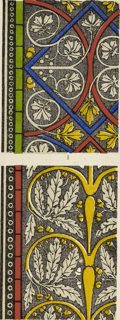 An illustration from The grammar of ornament, 1868, leaf 260