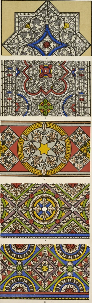 An illustration from The grammar of ornament, 1868, leaf 260