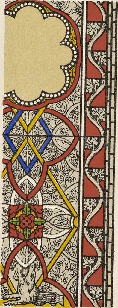 An illustration from The grammar of ornament, 1868, leaf 260