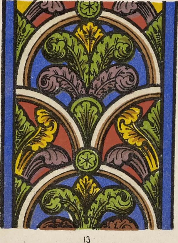 An illustration from The grammar of ornament, 1868, leaf 260