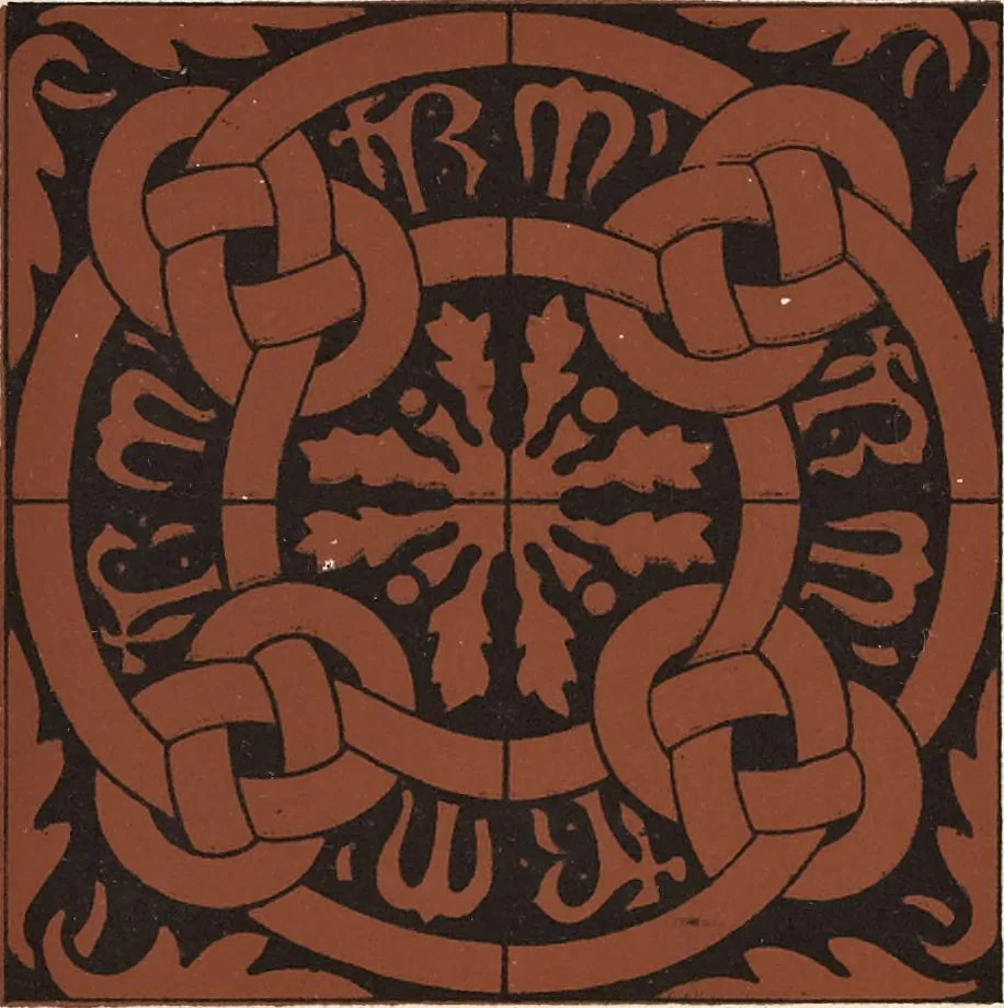 An illustration from The grammar of ornament, 1868, leaf 264