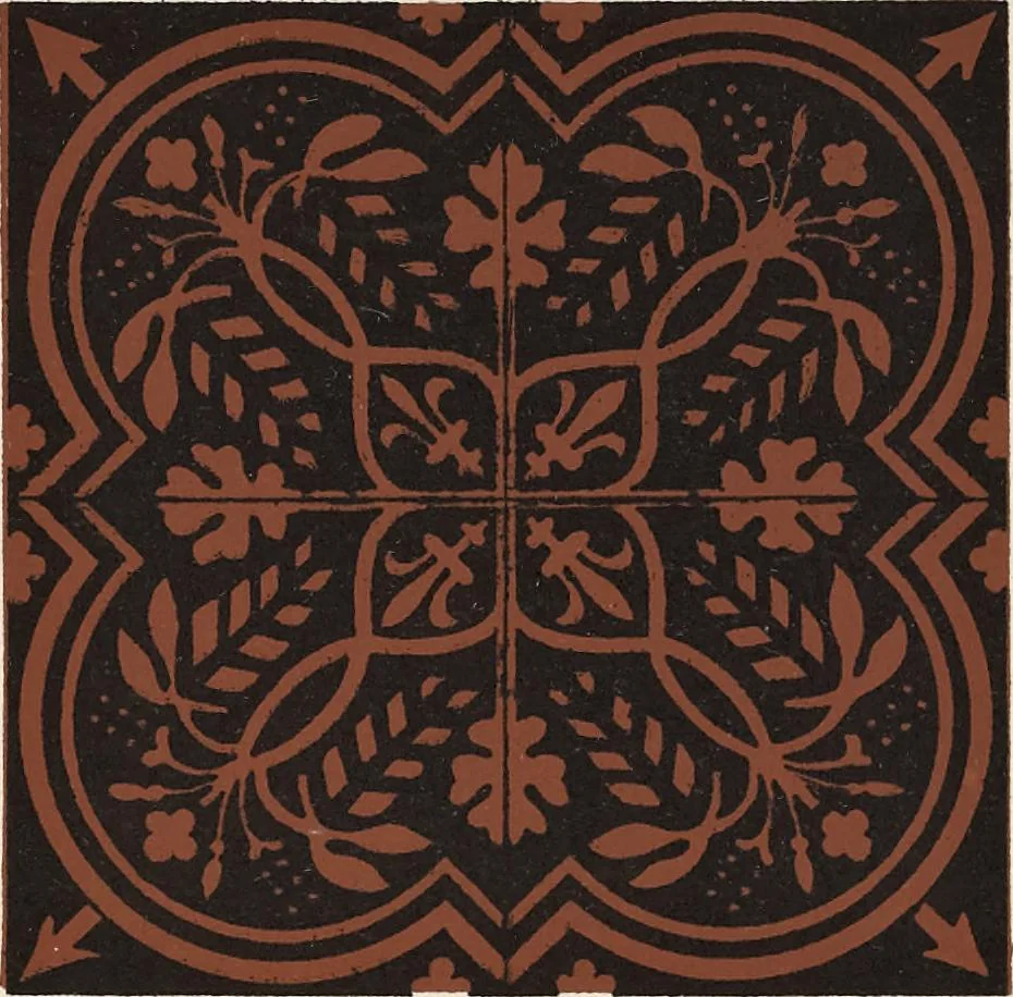 An illustration from The grammar of ornament, 1868, leaf 264
