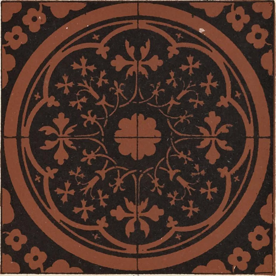An illustration from The grammar of ornament, 1868, leaf 264