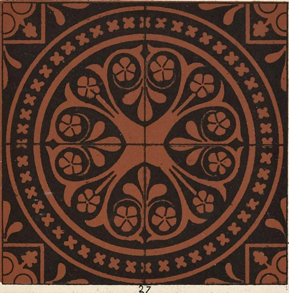 An illustration from The grammar of ornament, 1868, leaf 264
