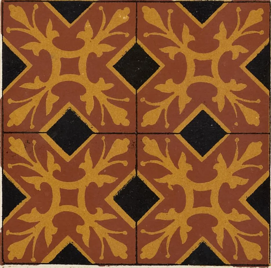 An illustration from The grammar of ornament, 1868, leaf 264