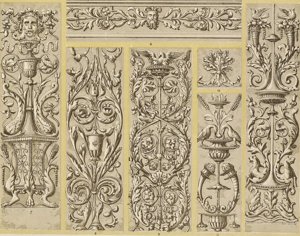 An illustration from The grammar of ornament, 1868, leaf 280