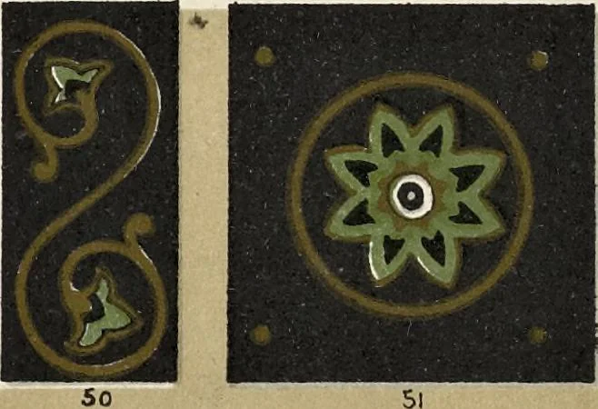 An illustration from The grammar of ornament, 1868, leaf 284