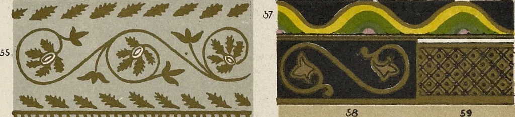 An illustration from The grammar of ornament, 1868, leaf 284
