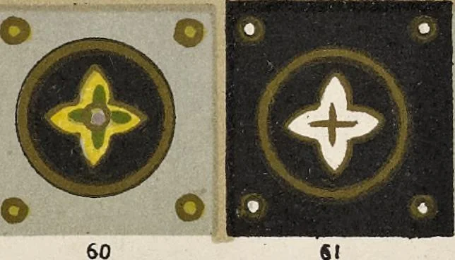 An illustration from The grammar of ornament, 1868, leaf 284