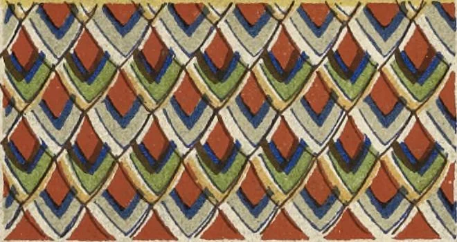 An illustration from The grammar of ornament, 1868, leaf 290