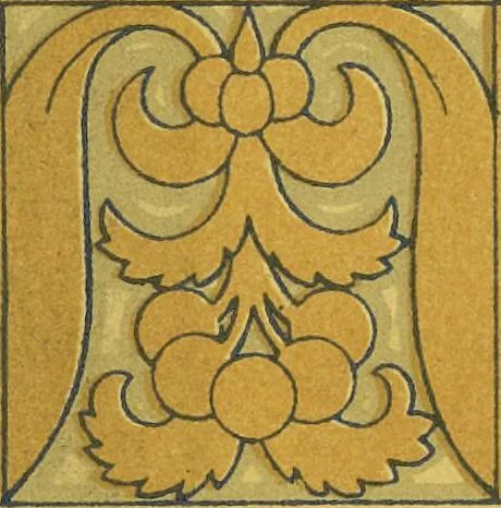 An illustration from The grammar of ornament, 1868, leaf 290