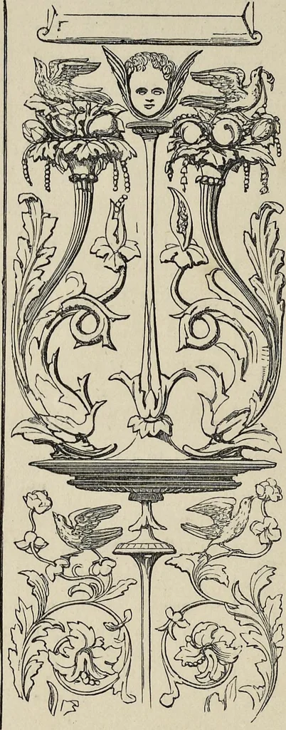 An illustration from The grammar of ornament, 1868, leaf 305