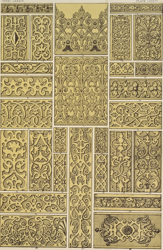 An illustration from The grammar of ornament, 1868, leaf 320