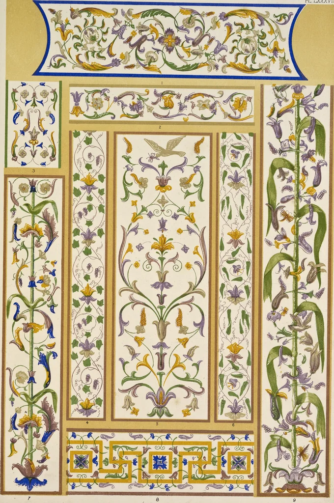 An illustration from The grammar of ornament, 1868, leaf 334