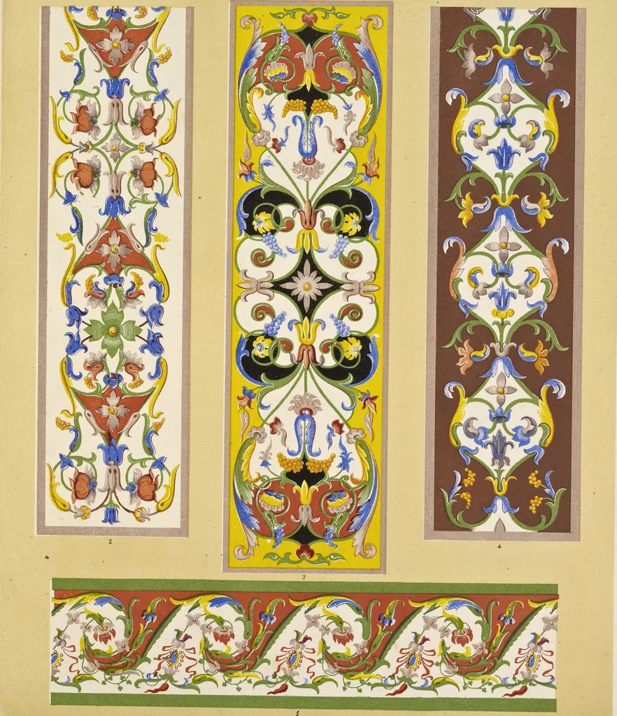 An illustration from The grammar of ornament, 1868, leaf 336