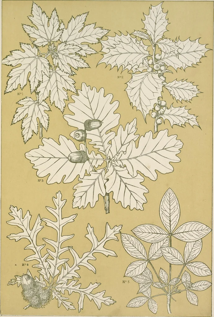 An illustration from The grammar of ornament, 1868, leaf 368