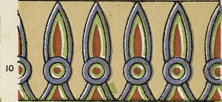 An illustration from The grammar of ornament, 1868, leaf 42