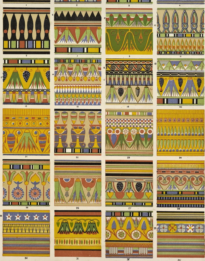 An illustration from The grammar of ornament, 1868, leaf 42
