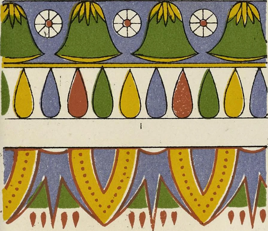 An illustration from The grammar of ornament, 1868, leaf 44