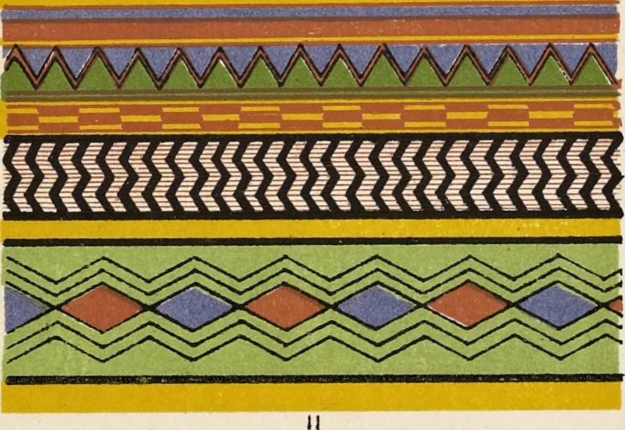 An illustration from The grammar of ornament, 1868, leaf 44