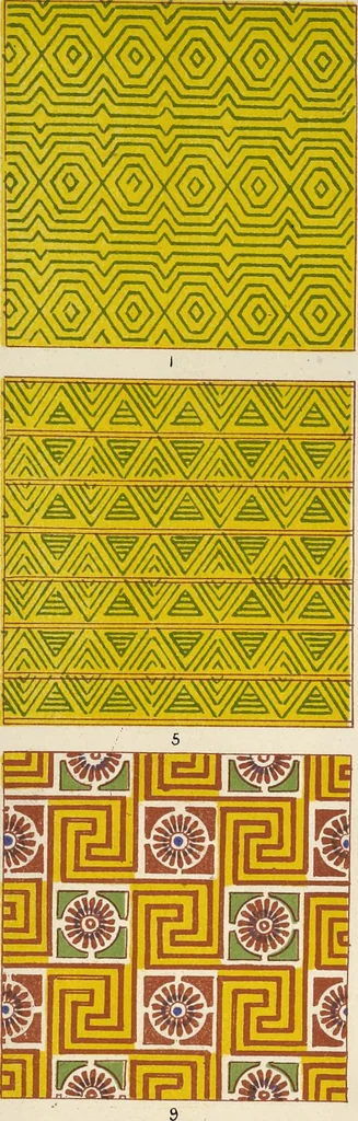 An illustration from The grammar of ornament, 1868, leaf 46