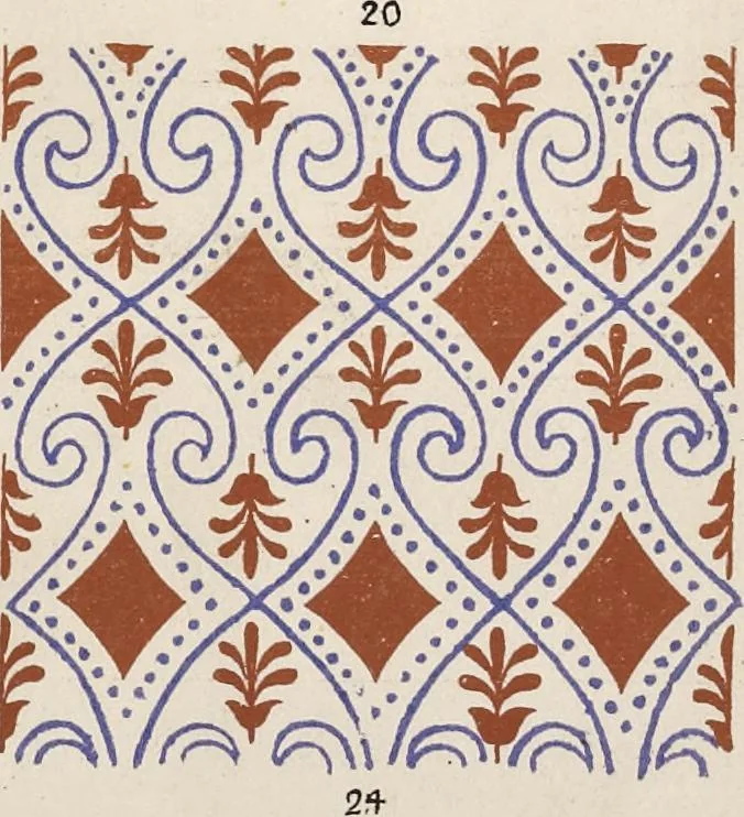 An illustration from The grammar of ornament, 1868, leaf 48