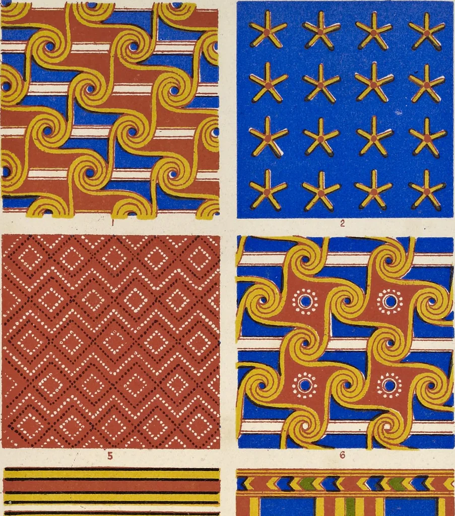 An illustration from The grammar of ornament, 1868, leaf 50