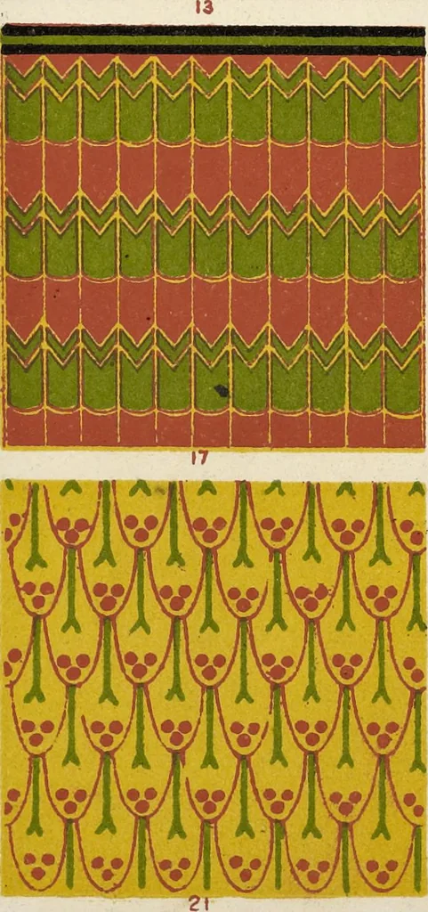 An illustration from The grammar of ornament, 1868, leaf 50