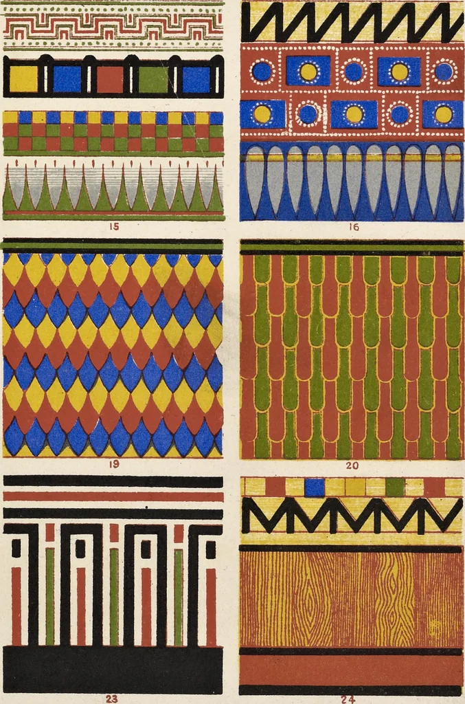An illustration from The grammar of ornament, 1868, leaf 50