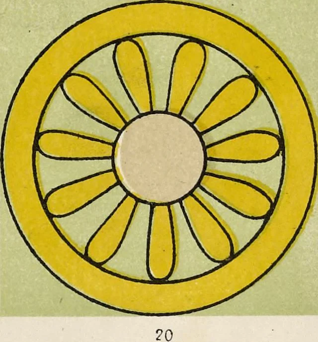 An illustration from The grammar of ornament, 1868, leaf 62