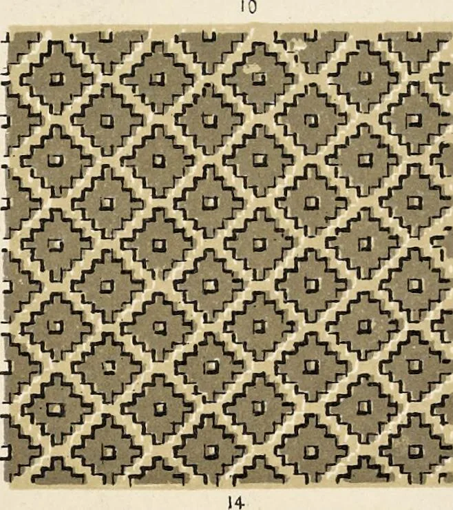 An illustration from The grammar of ornament, 1868, leaf 62
