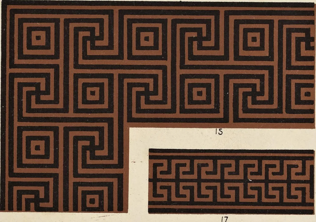 An illustration from The grammar of ornament, 1868, leaf 70