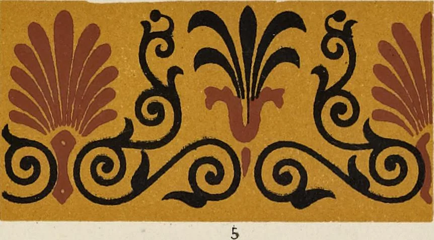 An illustration from The grammar of ornament, 1868, leaf 72