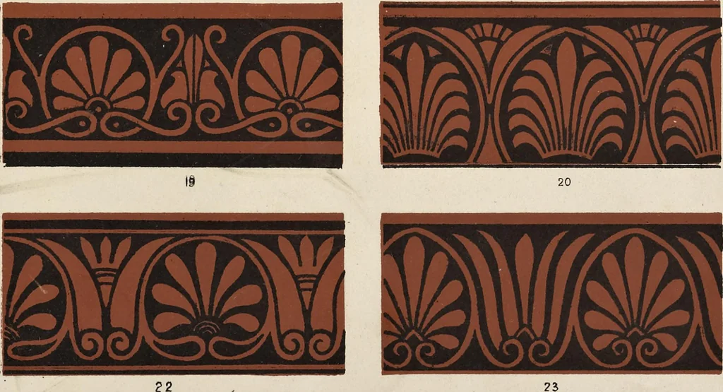 An illustration from The grammar of ornament, 1868, leaf 72