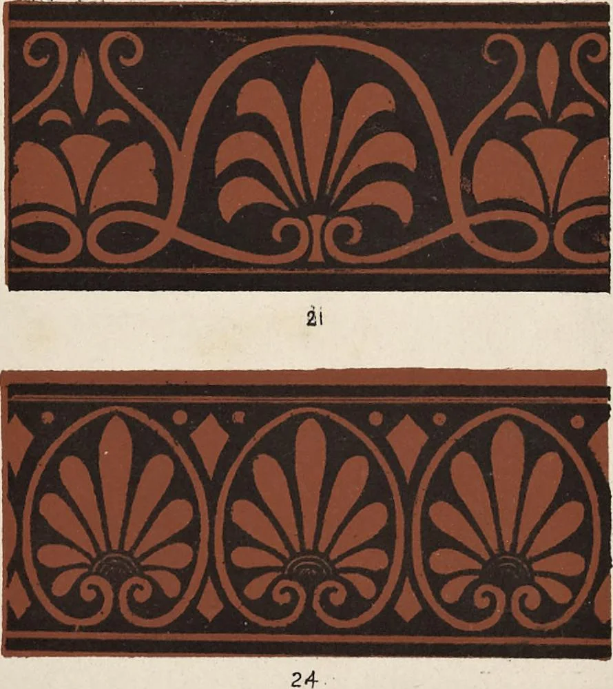An illustration from The grammar of ornament, 1868, leaf 72
