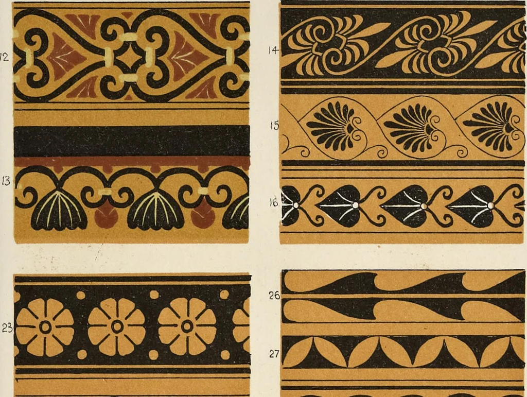 An illustration from The grammar of ornament, 1868, leaf 74