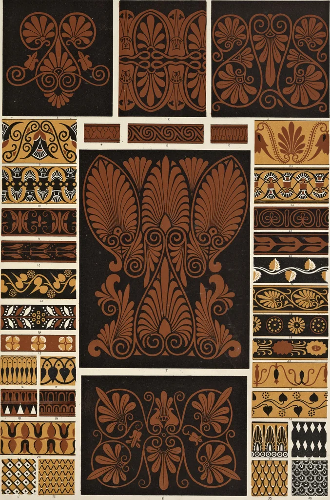 An illustration from The grammar of ornament, 1868, leaf 78
