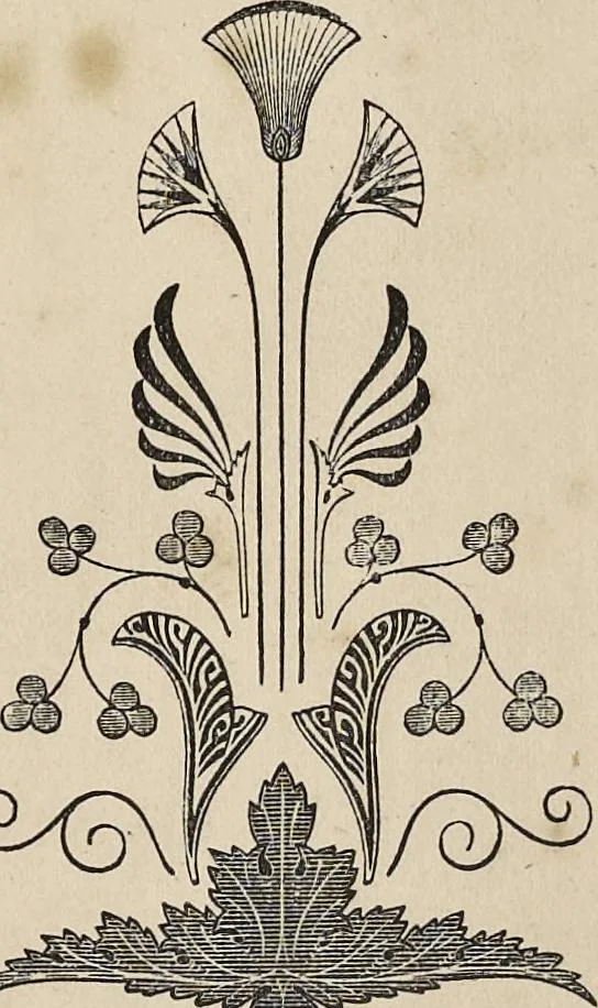 An illustration from The grammar of ornament, 1868, leaf 8